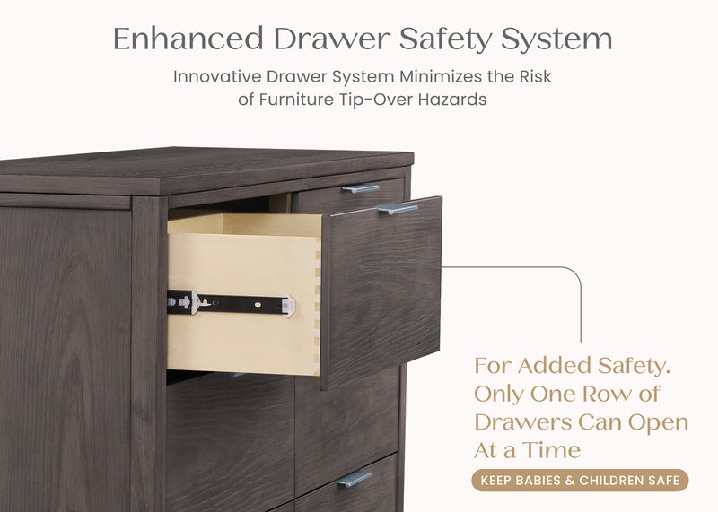 Forever 6 Drawer Dresser with Interlocking Drawers - Naturals Collection