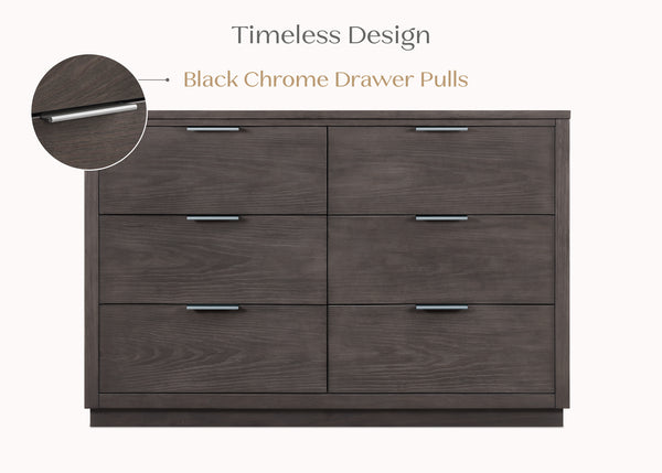Forever 6 Drawer Dresser with Interlocking Drawers - Naturals Collecti | Delta Children Forever 6 Drawer Dresser with Interlocking Drawers - Naturals Collecti | Delta Children