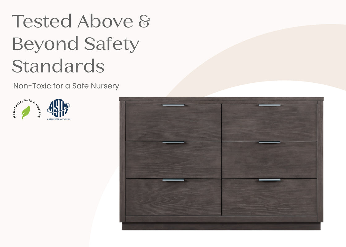 Forever 6 Drawer Dresser with Interlocking Drawers - Naturals Collecti | Delta Children Forever 6 Drawer Dresser with Interlocking Drawers - Naturals Collecti | Delta Children
