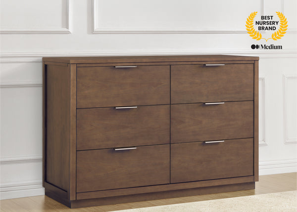 delta children forever 6 drawer dresser Forever 6 Drawer Dresser with Interlocking Drawers