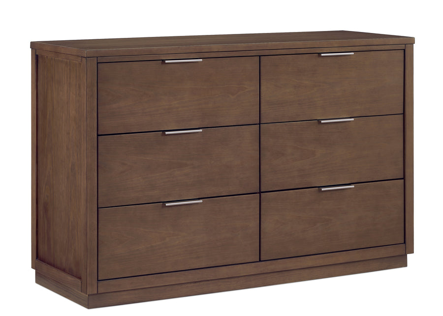 Forever 6 Drawer Dresser with Changing Top and Interlocking Drawers - Naturals Collection 8-Forever 6 Drawer Dresser with Changing Top and Interlocking Drawers - Naturals Collection