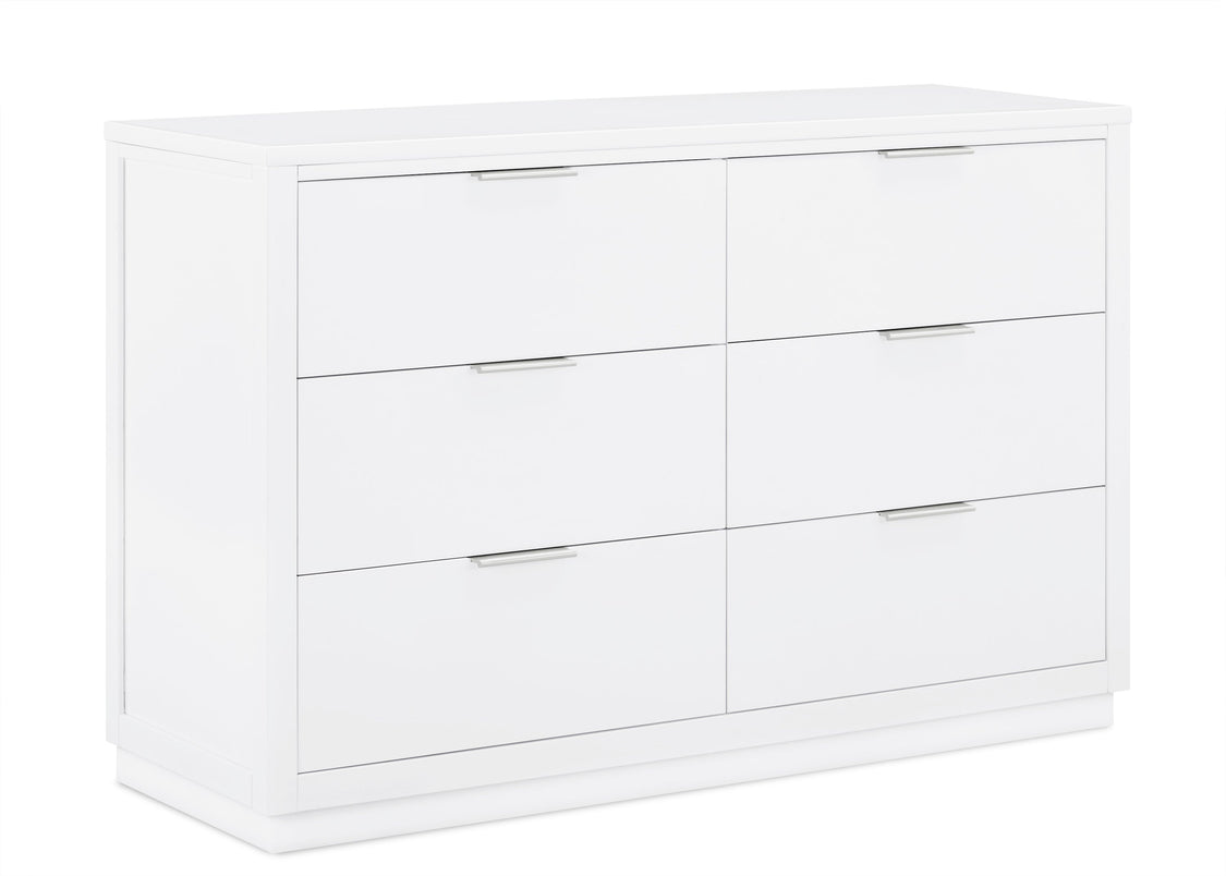 Forever 6 Drawer Dresser with Changing Top and Interlocking Drawers - Classic Collection