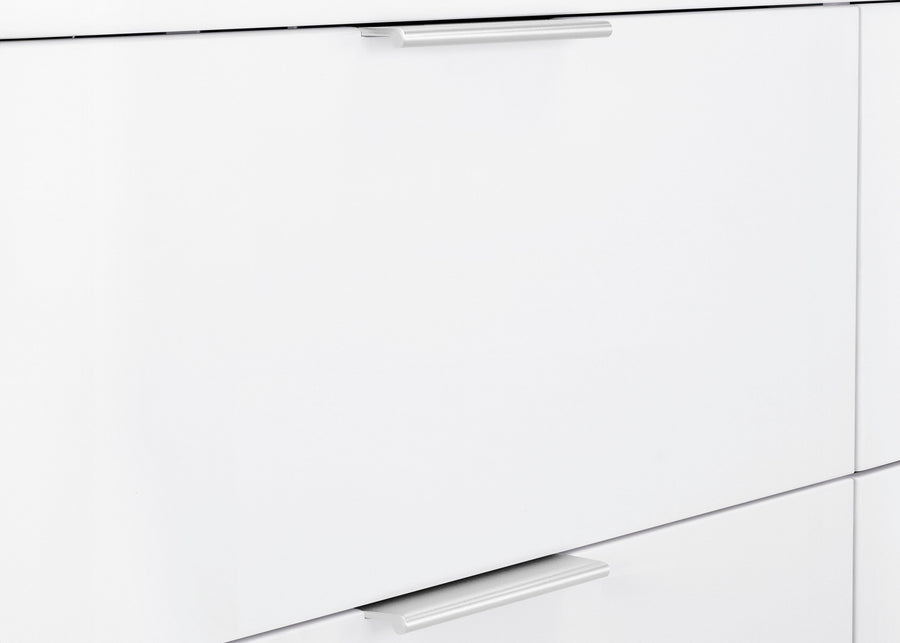 Bianca White (130) 21-Forever 6 Drawer Dresser with Changing Top and Interlocking Drawers - Classic Collection