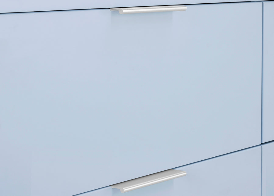 Cloud Blue (1528) 5-Forever 6 Drawer Dresser with Changing Top and Interlocking Drawers - Classic Collection