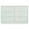 DCB: Light Sage (389) 23-Forever 6 Drawer Dresser with Interlocking Drawers - Classic Collection