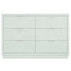 DCB: Light Sage (389) 15-Forever 6 Drawer Dresser with Changing Top and Interlocking Drawers - Classic Collection