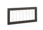 Rustic Grey (084) 2-Toddler Guardrail (W201725)