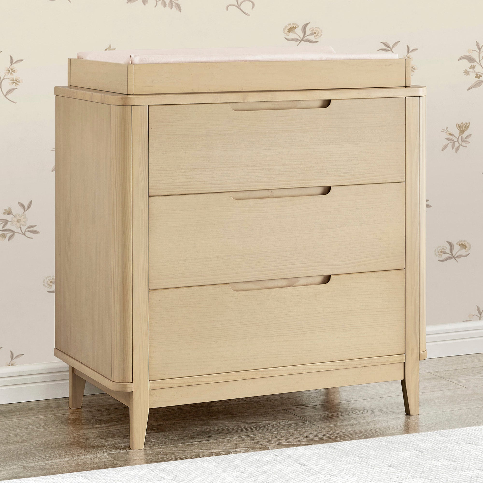 draw drawers バックオープンTシャツ ベージュ Noah 3 Drawer Dresser with Changing Top and Interlocking Drawers