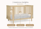 Natural Sandstone (1544) 20-Noah 4-in-1 Convertible Crib