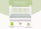 Bianca White (130) 4-Serena 4-in-1 Convertible Crib