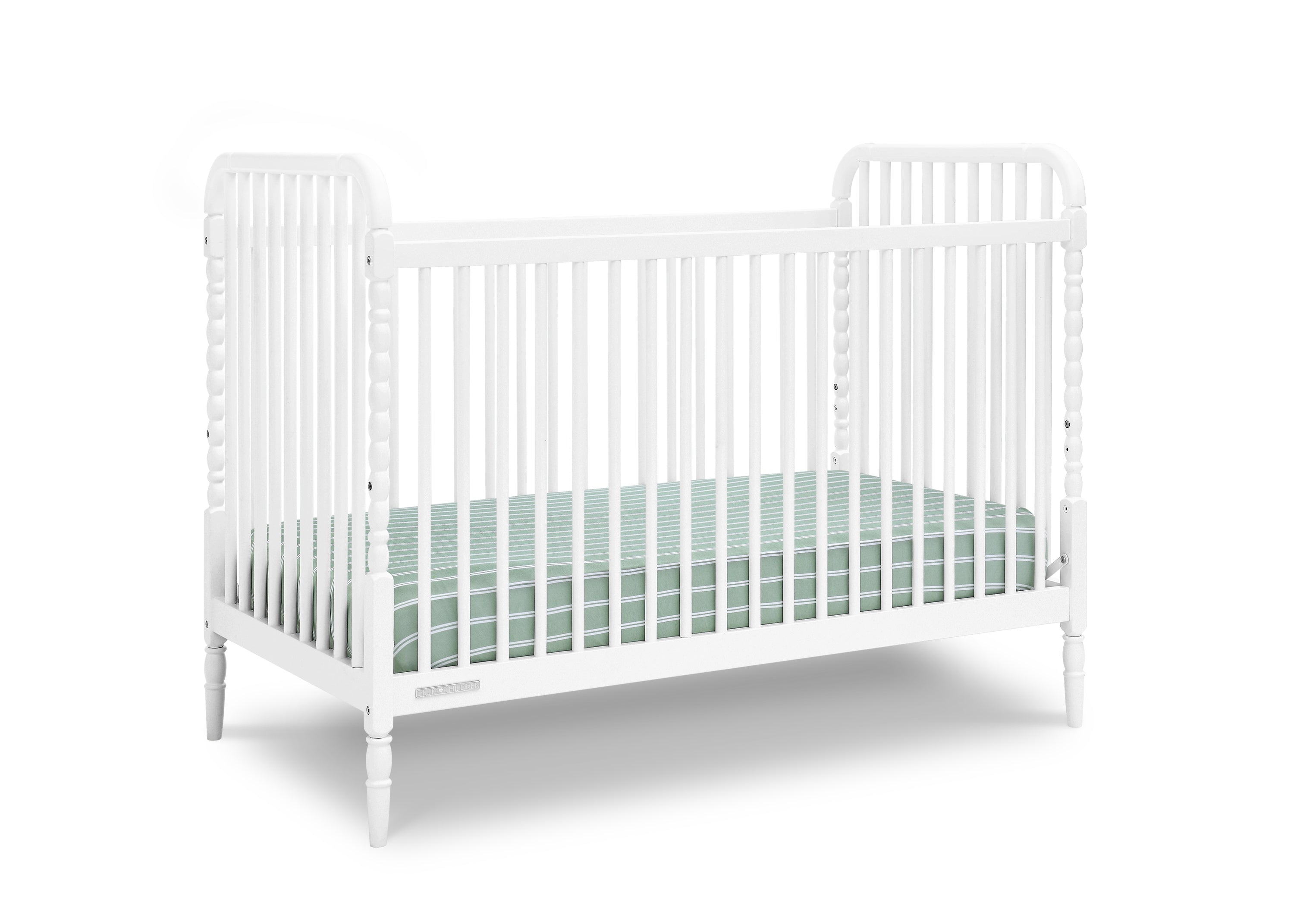 Delta Rib White Serena 4-in-1 Convertible Crib | Delta Children