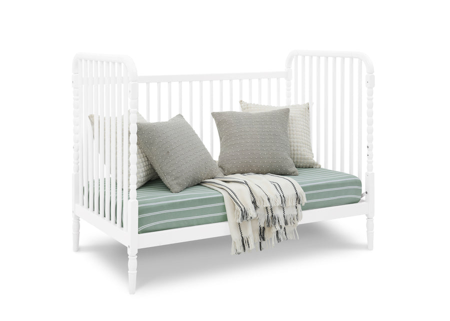 Bianca White (130) 13-Serena 4-in-1 Convertible Crib