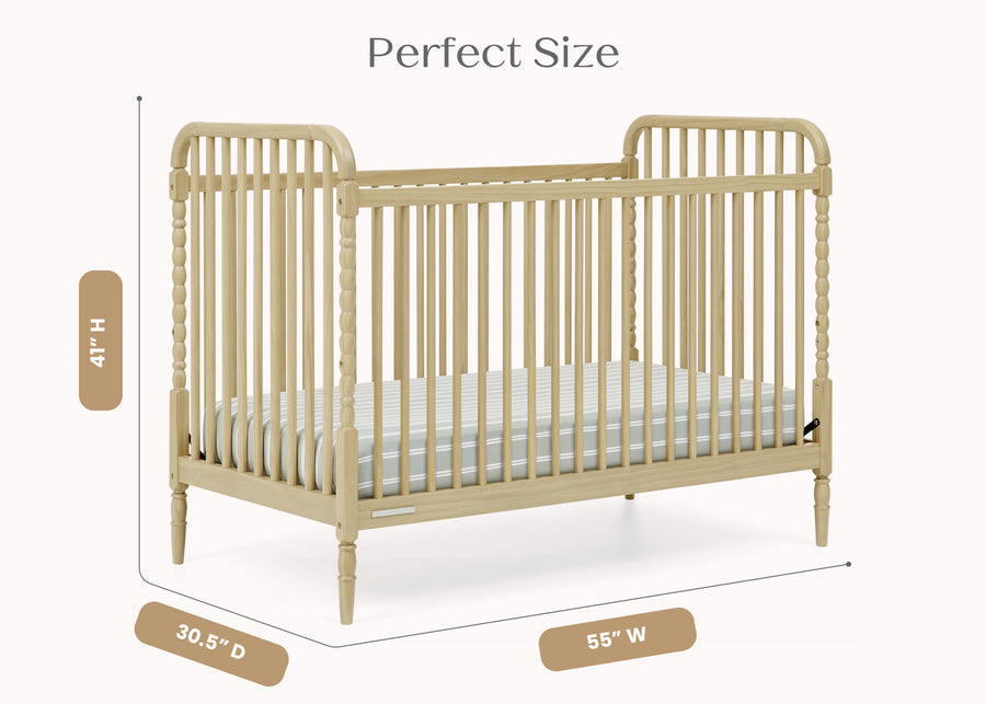 Natural Sandstone (1544) 23-Serena 4-in-1 Convertible Crib