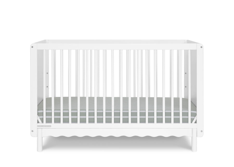 Bianca White (130) 24-William 4-in-1 Convertible Crib - Greenguard Gold Certified