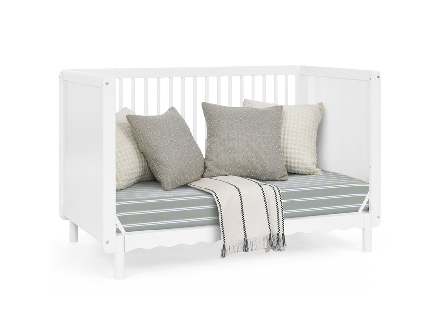 Bianca White (130) 28-William 4-in-1 Convertible Crib - Greenguard Gold Certified