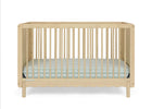 Natural Sandstone (1544) 9-William 4-in-1 Convertible Crib - Greenguard Gold Certified