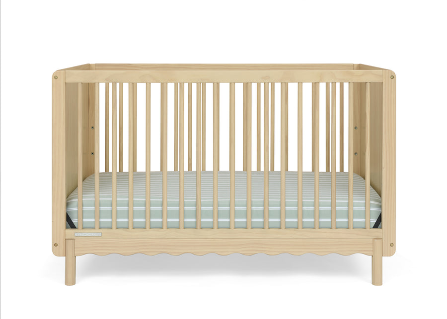 Natural Sandstone (1544) 9-William 4-in-1 Convertible Crib - Greenguard Gold Certified