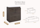 Rustic Grey (084) 70-Forever 4 Drawer Dresser with Changing Top and Interlocking Drawers - Naturals Collection