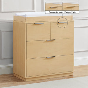 Forever 4 Drawer Dresser with Changing Top and Interlocking Drawers 7
