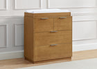 Acorn (755) 1-Forever 4 Drawer Dresser with Changing Top and Interlocking Drawers - Naturals Collection
