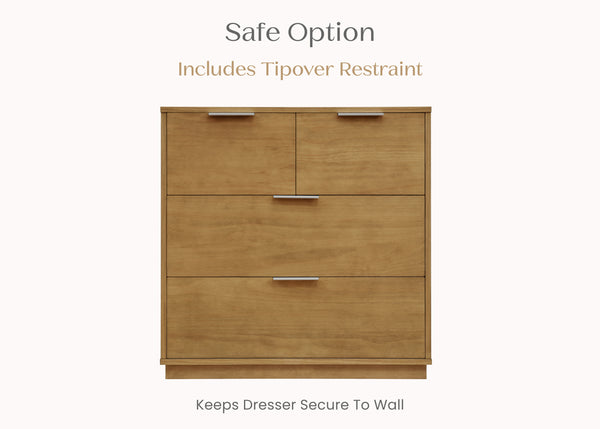 dress for suit 4 Drawer Dresser – Maxtrix Kids main image 1