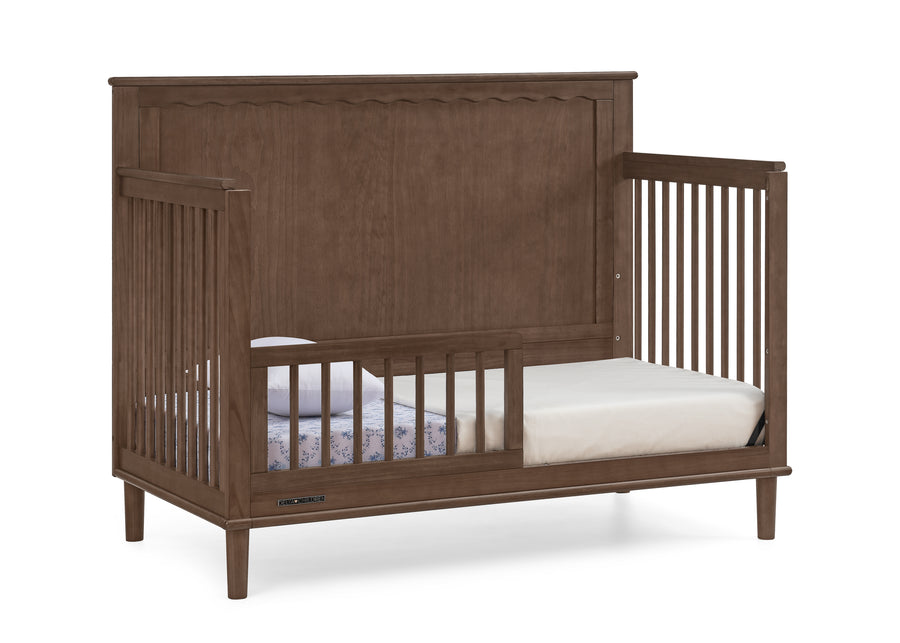 Teak Brown (1526) 26-Penelope 6-in-1 Convertible Crib