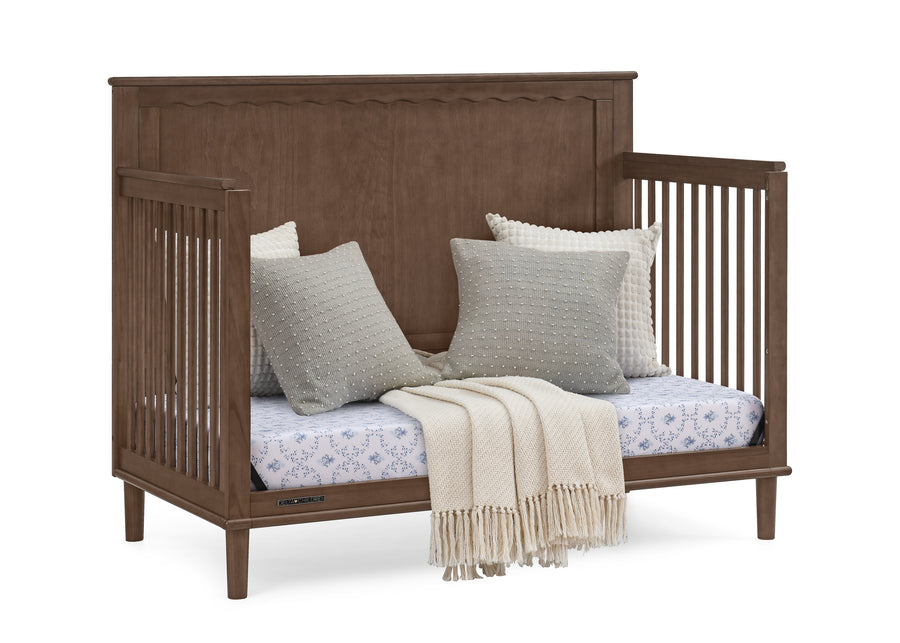 Teak Brown (1526) 28-Penelope 6-in-1 Convertible Crib