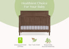 Teak Brown (1526) 23-Penelope 6-in-1 Convertible Crib