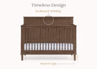 Teak Brown (1526) 21-Penelope 6-in-1 Convertible Crib