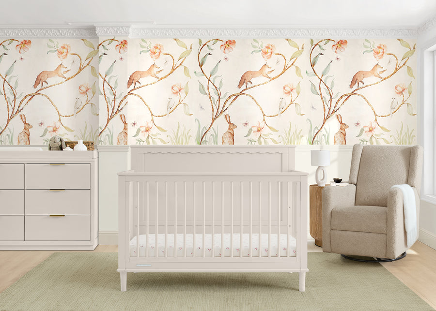 Soft Beige (1560) 50-Penelope 6-in-1 Convertible Crib
