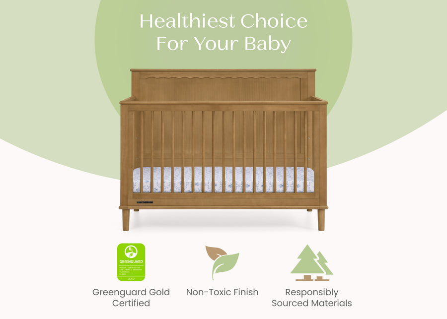 Acorn (755) 5-Penelope 6-in-1 Convertible Crib