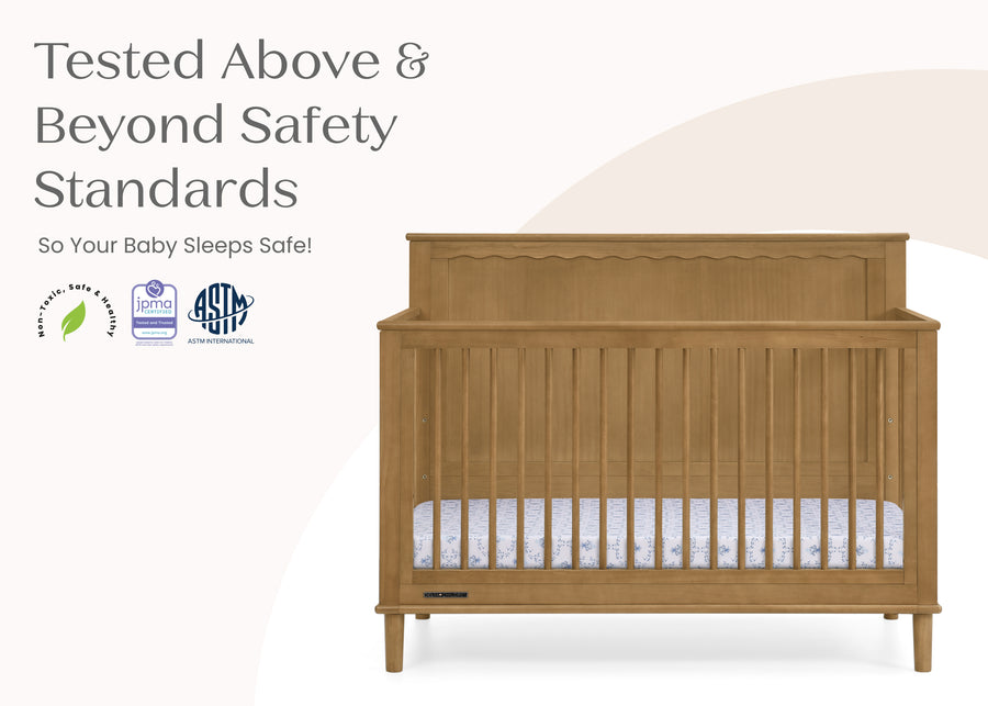 Acorn (755) 7-Penelope 6-in-1 Convertible Crib