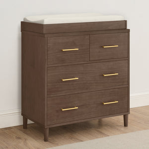 Classic 4 Drawer Dresser with Changing Top and Interlocking Drawers 9