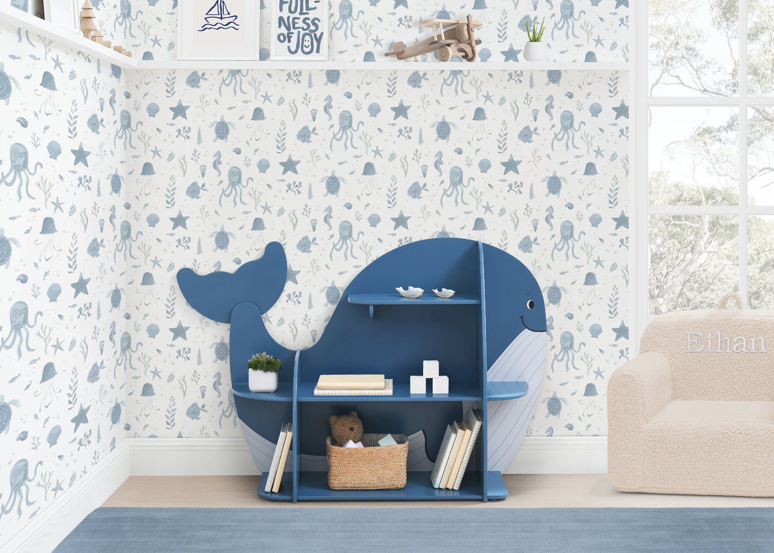Delta Children Whale Bookcase Best Black Friday Kids Deal 2025