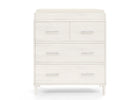 Classic 4 Drawer Dresser with Changing Top and Interlocking Drawers 79-Classic 4 Drawer Dresser with Changing Top and Interlocking Drawers