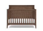 Teak Brown (1526) 27-Kendall 6-in-1 Convertible Crib