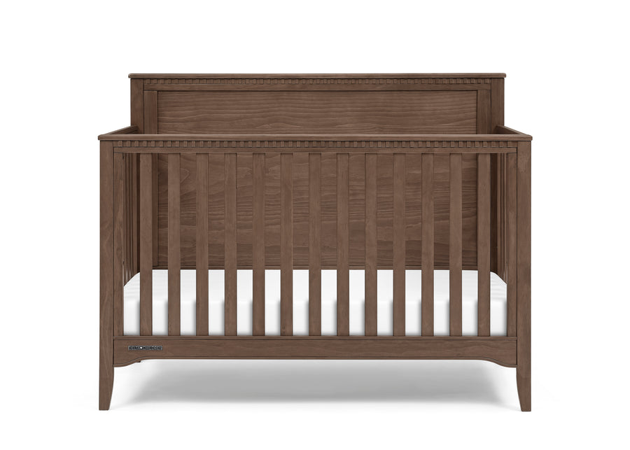 Teak Brown (1526) 27-Kendall 6-in-1 Convertible Crib