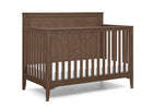 Teak Brown (1526) 28-Kendall 6-in-1 Convertible Crib