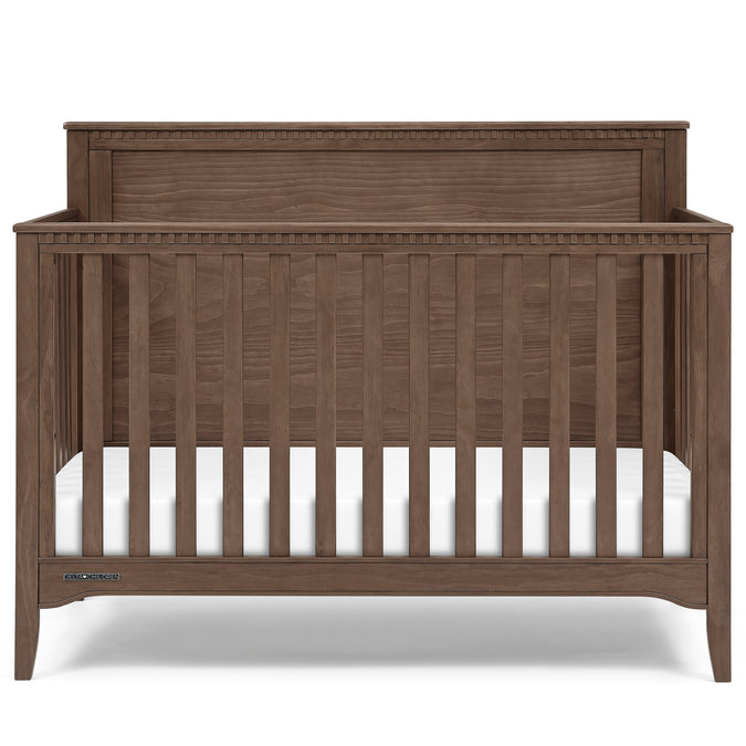 DCB: Teak Brown (1526) 35-Kendall 6-in-1 Convertible Crib