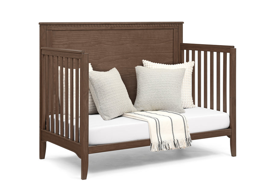 Teak Brown (1526) 33-Kendall 6-in-1 Convertible Crib