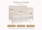 Soft Beige (1560) 20-Lola 6-in-1 Convertible Crib