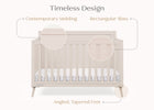 Soft Beige (1560) 23-Lola 6-in-1 Convertible Crib