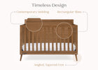 Chestnut (836) 7-Lola 6-in-1 Convertible Crib