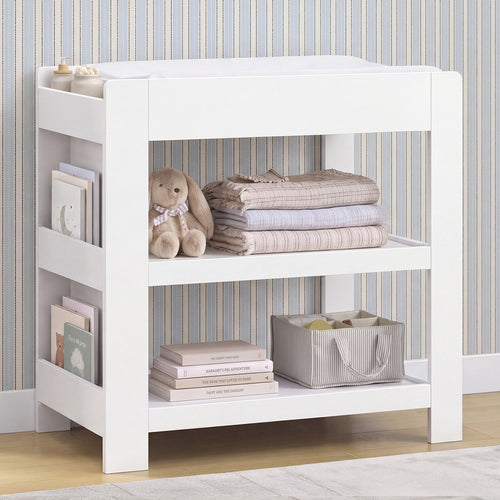 Emmie Changing Table with Bookcase Storage