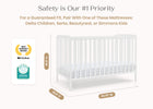 White (1587) 5-Emmie 4-in-1 Convertible Crib