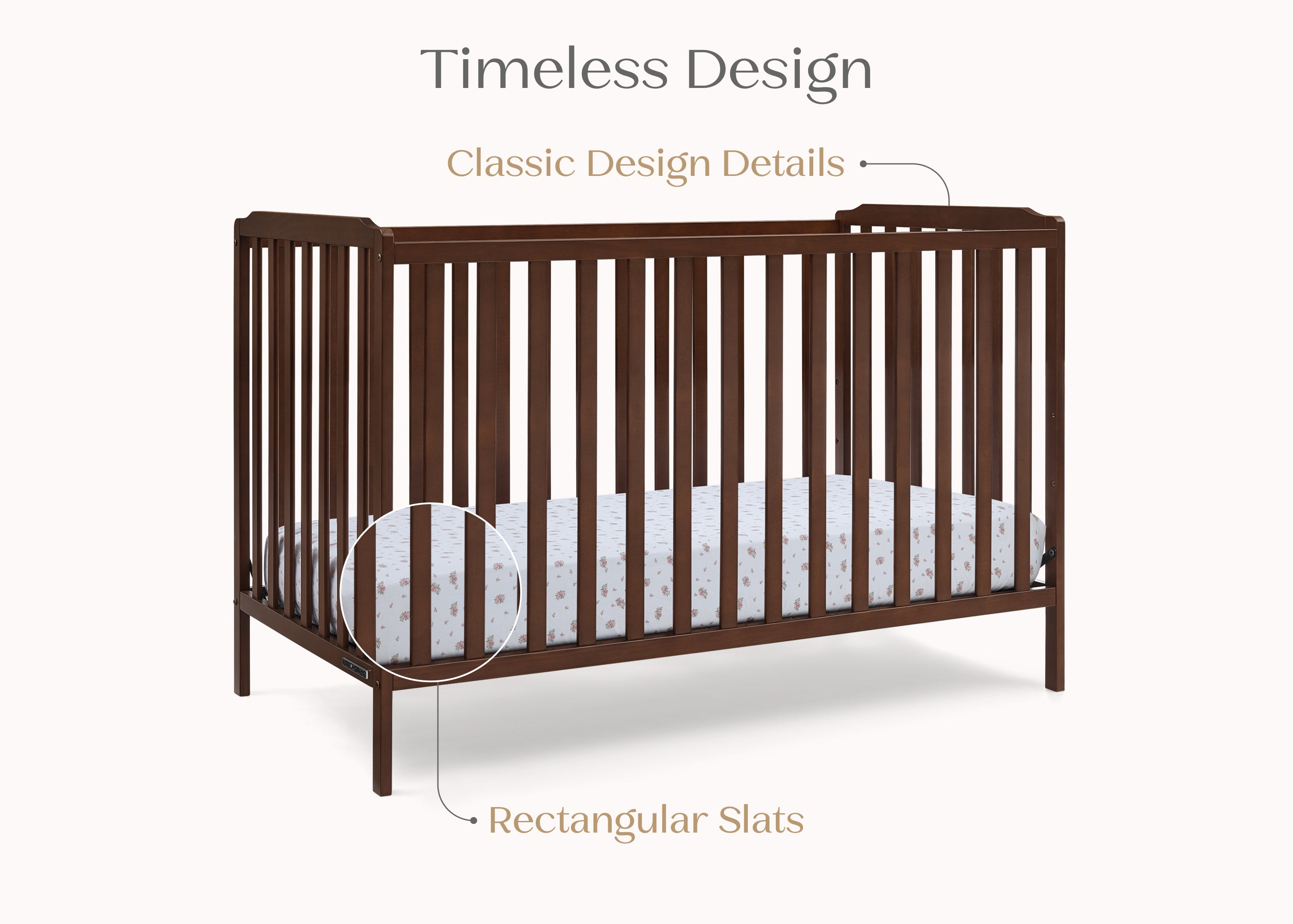 Emmie 4-in-1 Convertible Crib | Delta Children