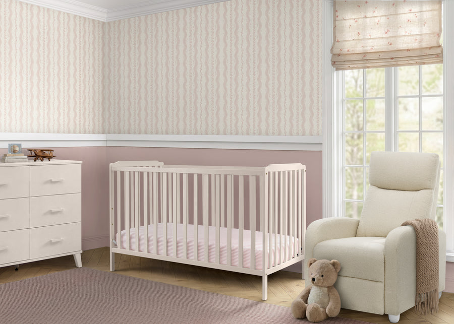 Soft Beige (1590) 26-Emmie 4-in-1 Convertible Crib