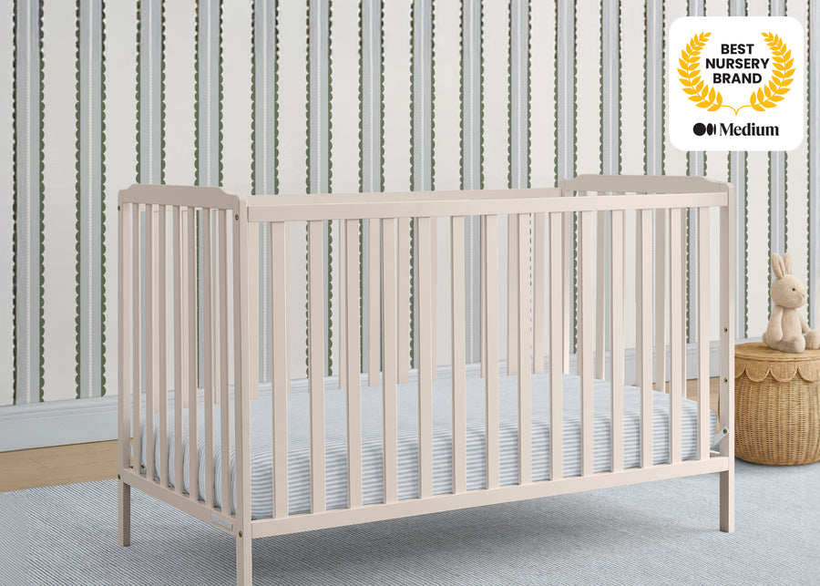 Soft Beige (1590) 27-Emmie 4-in-1 Convertible Crib