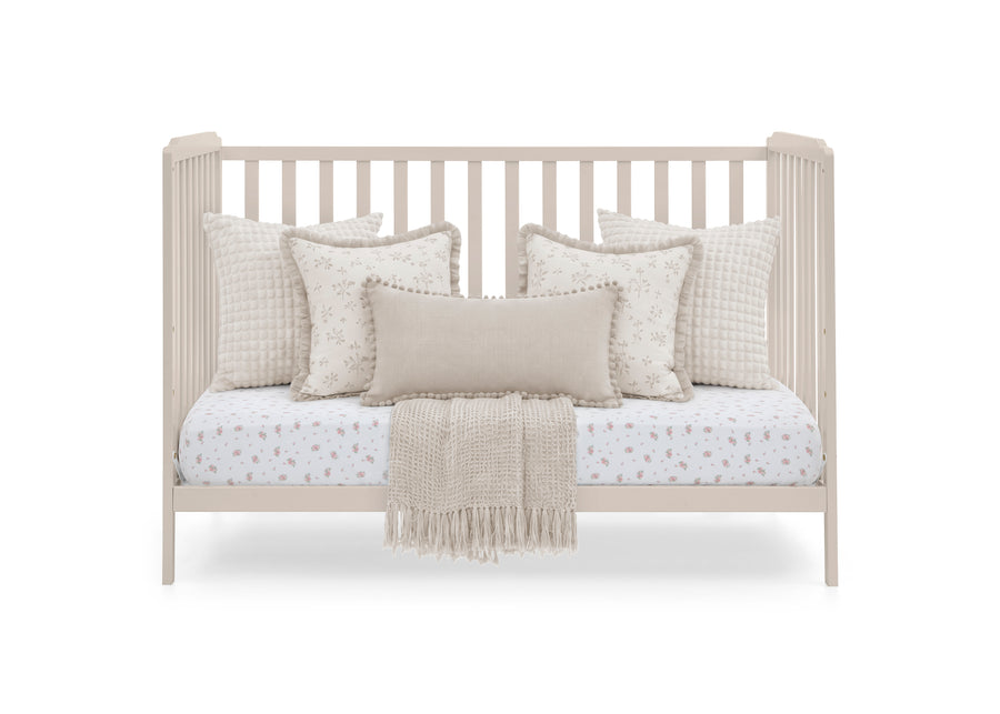 Soft Beige (1590) 37-Emmie 4-in-1 Convertible Crib