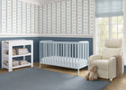 Porcelain Blue (1591) 38-Emmie 4-in-1 Convertible Crib